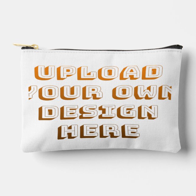 Custom Upload Design Product Accessory Pouch (Front)