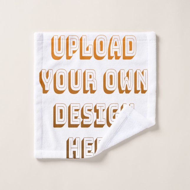 Custom Upload Design Product Wash Cloth (Wash Cloth)
