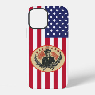 Custom USA President Flag iPhone 12 Case