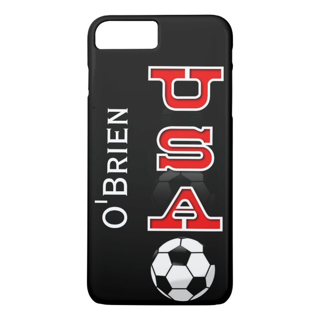 Custom USA soccer Phone Case (Back)