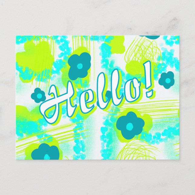 Custom Vacation Photo Template Postcard (Front)