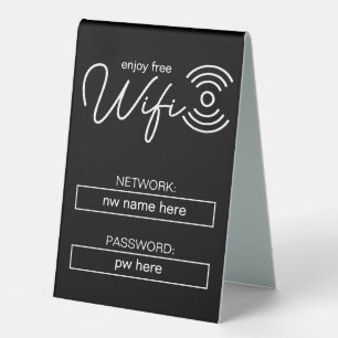 Custom Vacation Rentals Home Wifi Instructions