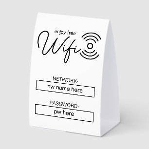 Custom Vacation Rentals Home Wifi Instructions