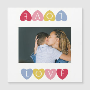 Custom valentine's day love photo collage card