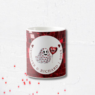 Custom Valentine's Day Mug - Romantic Heart Design