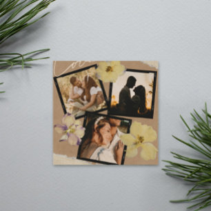 Custom Valentine's Day Romantic Couple Photo Magnet