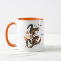 Custom Valentine's Squirrel Squirrelly Couple