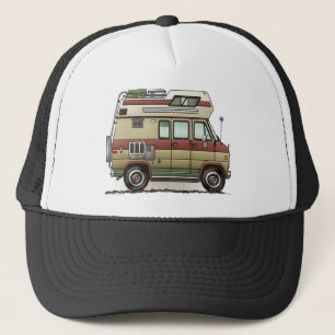 Custom Van Camper RV Hat