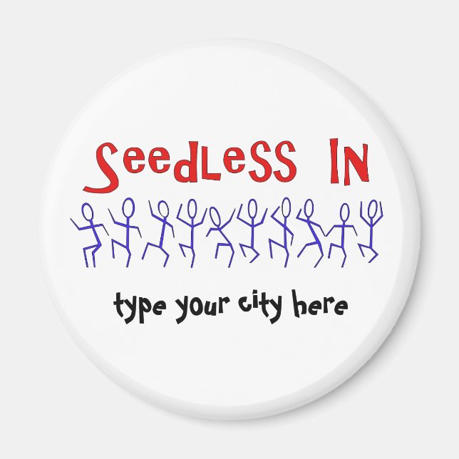 Custom Vasectomy Celebration Magnet (Front)