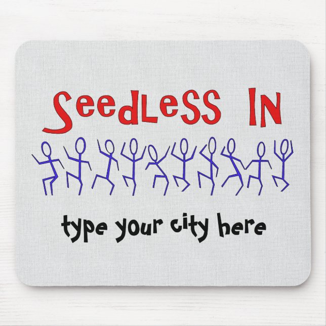 Custom Vasectomy Celebration Mouse Mat (Front)