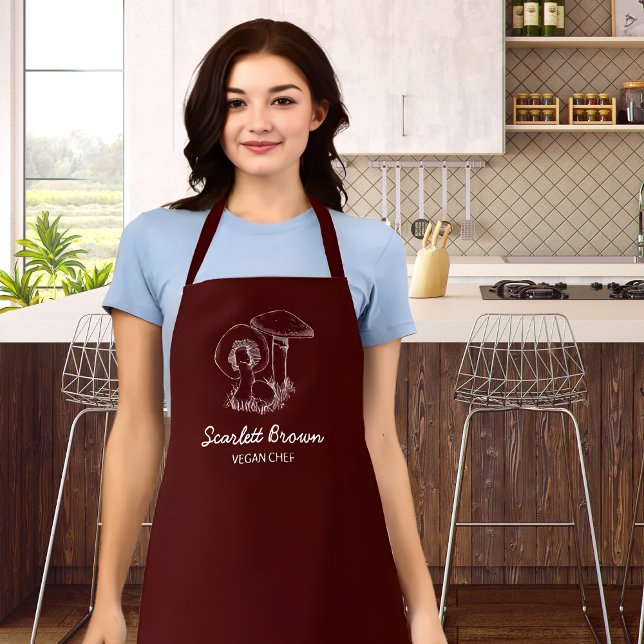Custom Vegan Chef Apron (Creator Uploaded)