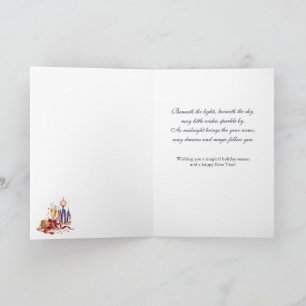 Custom Verse New York New Year Greeting Card
