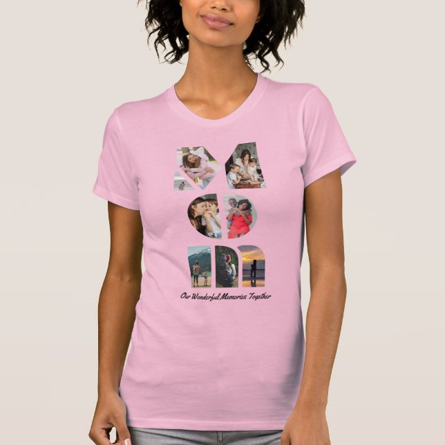 Custom Vertical Mum T-Shirt (Front)