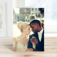 Custom Vertical Photo Greeting Cards