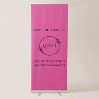 Custom Vertical Retractable Banner