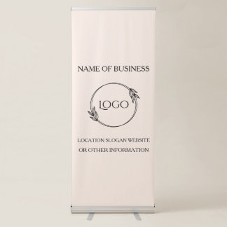 Custom Vertical Retractable Banner