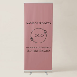 Custom Vertical Retractable Banner