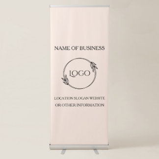 Custom Vertical Retractable Banner