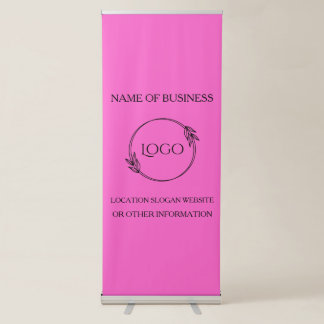 Custom Vertical Retractable Banner