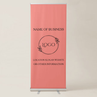 Custom Vertical Retractable Banner