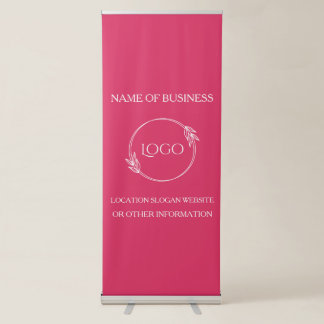 Custom Vertical Retractable Banner