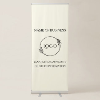 Custom Vertical Retractable Banner