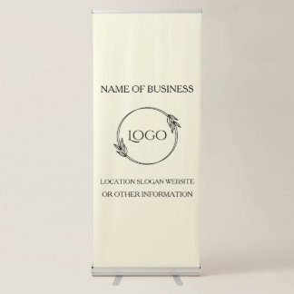 Custom Vertical Retractable Banner