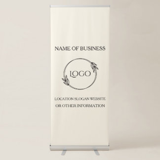 Custom Vertical Retractable Banner