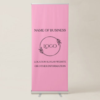 Custom Vertical Retractable Banner