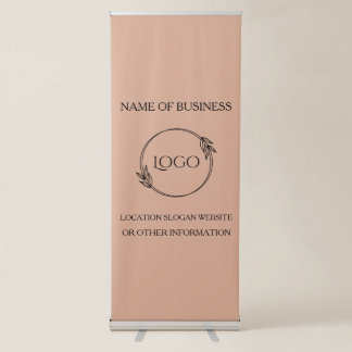 Custom Vertical Retractable Banner