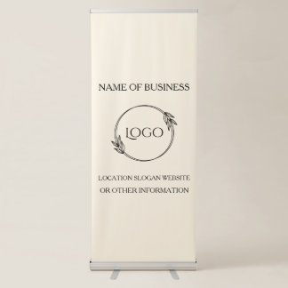 Custom Vertical Retractable Banner
