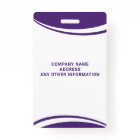 Custom Veterinarian Photo Name ID Badge