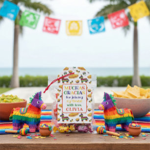 Custom Vibrant Dia de los Muertos & Fiesta Gift Tags