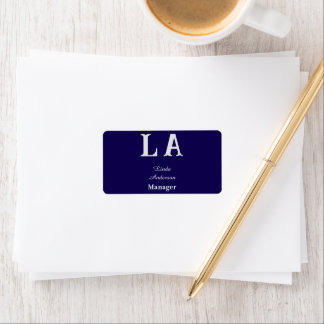 Custom vibrant professional label