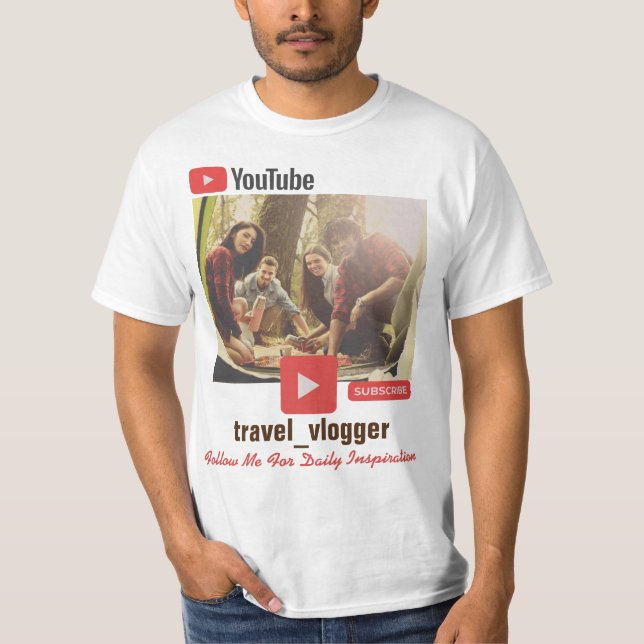 Custom video channel promo elements T-Shirt (Front)
