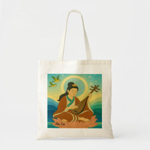 Custom Vintage Aesthetic Japan Lucky Goddess Myth Tote Bag