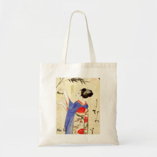 Custom Vintage Aesthetic Japanese Kimono Art Tote Bag