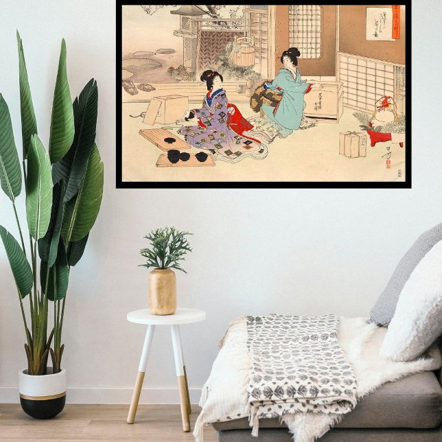 Custom Vintage Japanese Tea Ceremony Art 1  Poster (Creator Uploaded)