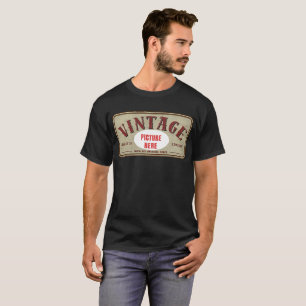 CUSTOM VINTAGE LIMITED EDITION PERSONALIZE PHOTO T-Shirt