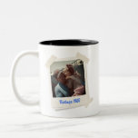 Custom Vintage Photo and Year Gift Two-Tone Coffee Mug<br><div class="desc">Take a stroll down memory lane with our custom vintage photo and year coffee mug - a perfect blend of retro charm and modern style. This coffee mug is a timeless tribute to your cherished memories. Embrace nostalgia with every wear and showcase your most treasured moments with style.</div>