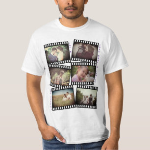 custom vintage photo film montage T-Shirt