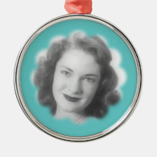 Custom Vintage Photo Metal Tree Decoration