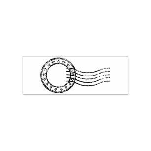 Custom Vintage Postmark Self-inking Stamp