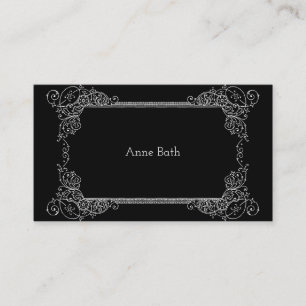 Custom Vintage Template Elegant Business Card