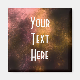 Custom Vintage Texture Fridge Magnets