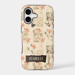 Custom Vintage Wallpaper iPhone Case