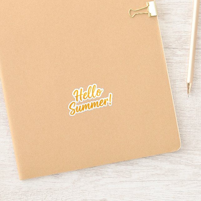 Custom Vinyl Stickers | Floor & Window Decals (Notebook)