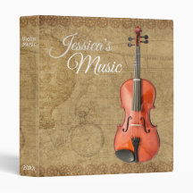Custom Viola & Violin Sheet Music Notebook