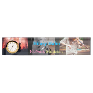 Custom Violinist Desk Name Plate for Musicians ..