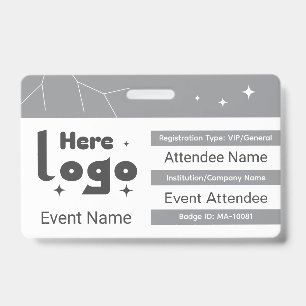 Custom VIP Gala Badge ID
